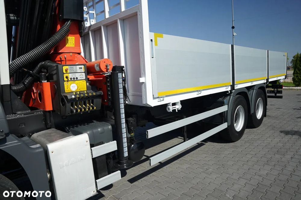 MAN TGS 26.360 / 6x4 / BURTOWA - 7 M / HDS PALFINGER PK 26 002- EH / MAX UDŹWIG: 7 800 KG / ROTATOR / PILOT / - 17
