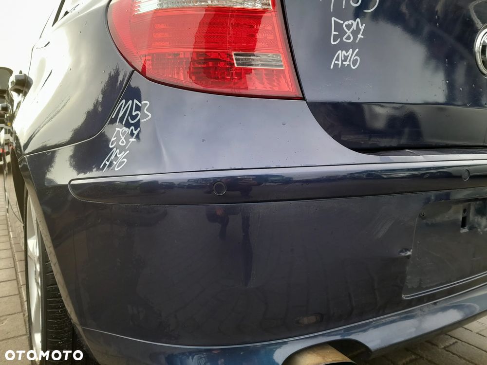 BMW E87 LIFT ZDERZAK TYLNY TYŁ PDC KOLOR: A76 - 3
