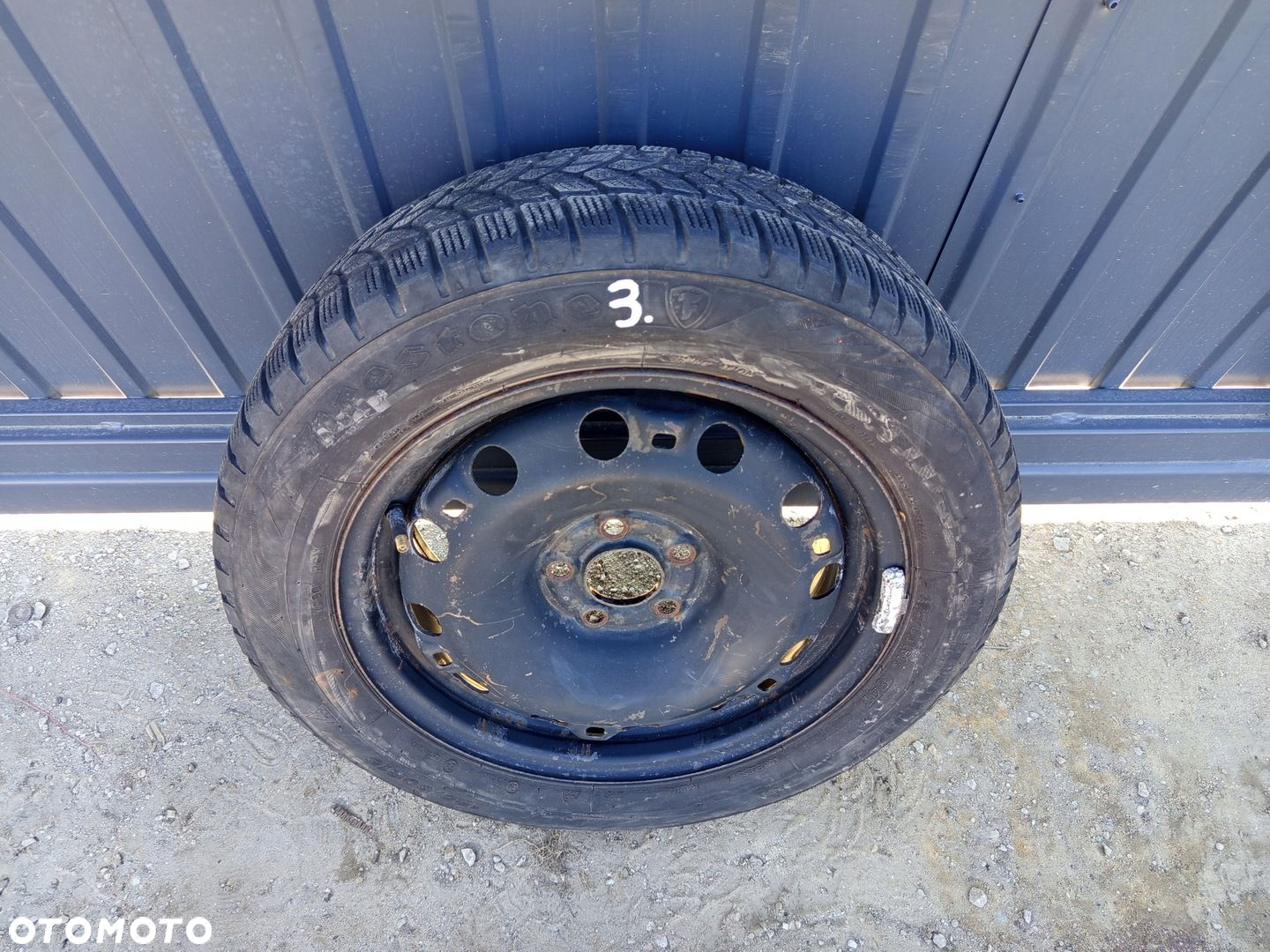 FELGA STALOWA KOŁO ZAPASOWE VW POLO SKODA FABIA RAPID 5x100 15 ET38 - 2