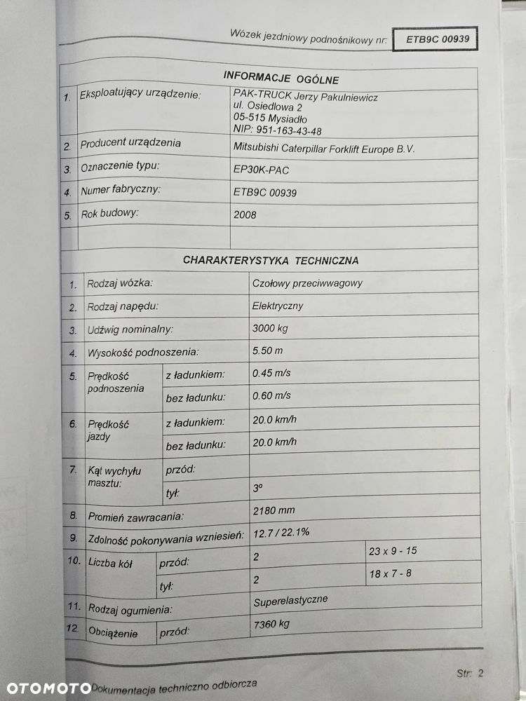 Caterpillar EP30K-PAC - 18