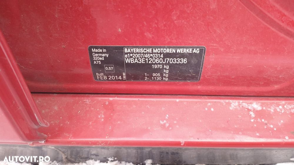 Portiera/usa bmw seria 3 F30 stanga fata cod culoare A75 - 2