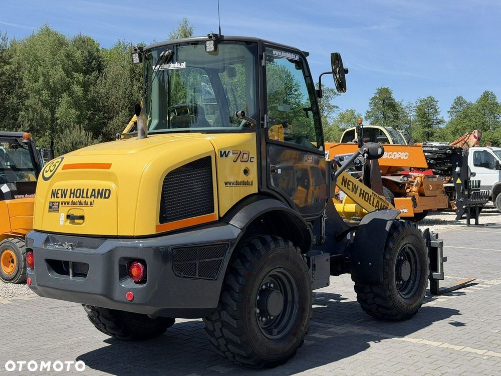 New Holland W70C Compact Widły + Łyżka Jak Nowa 1000 mth Klimatyzacja - 12
