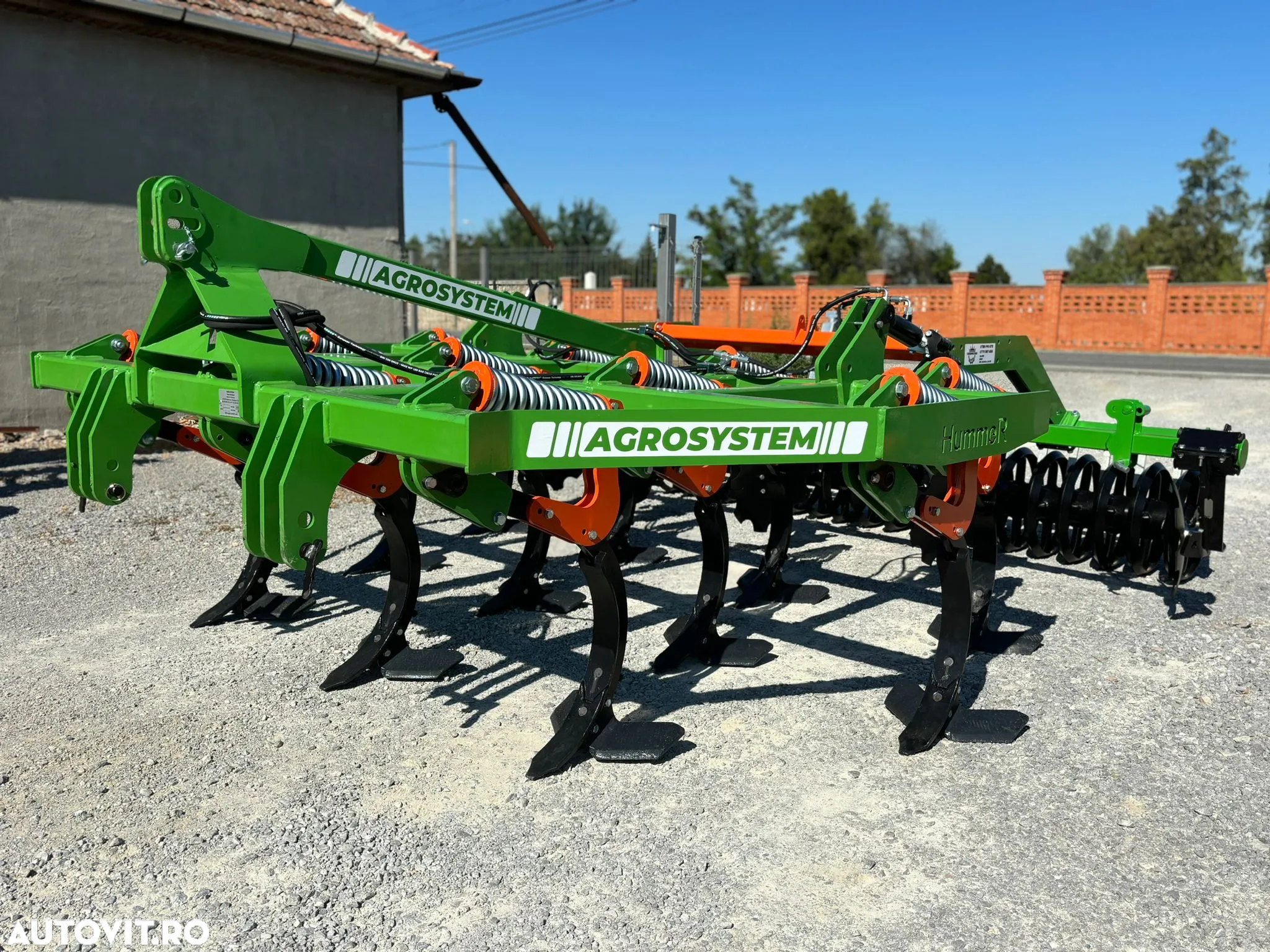 Terraking Gruber/Dezmiristitor Hummer Agro-System 3.0m/11 ancore - 6