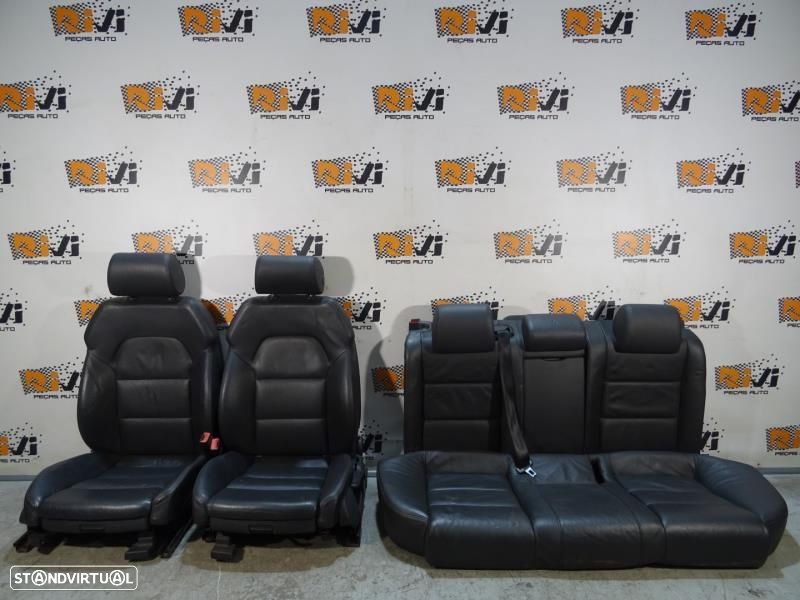 Bancos Audi A6 C6 SLine Sedan em Pele - 9