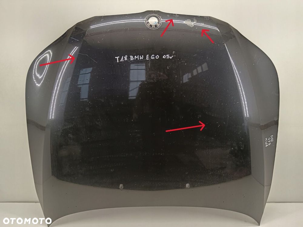 MASKA POKRYWA SILNIKA BMW 5 E60 E61 03-10 - 1