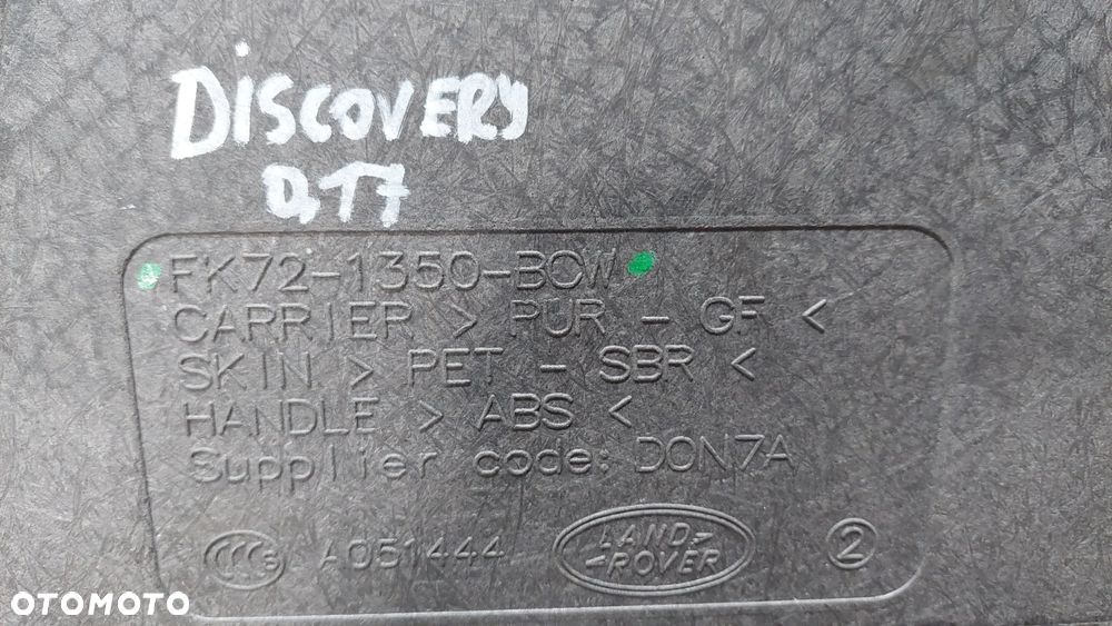 PODŁOGA BAGAŻNIKA PÓŁKA LAND ROVER DISCOVERY R2017 NR FK721350BCW - 2