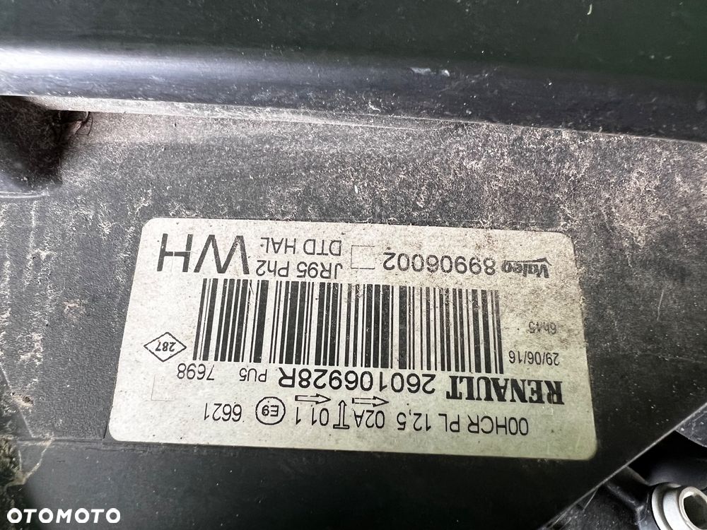 Renault Scenic III lift lampa lewa - 5