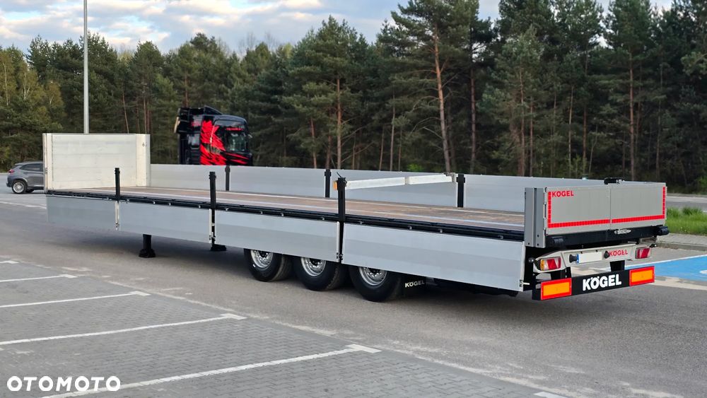Kögel BURTÓWKA❗️STANDARD / OŚ PODNOSZONA / OSIE SAF / BURTY / HAMULCE TARCZOWE / MULTILOCK / DRZWI Z TYŁU / BUDOWLANKA / JAK NOWA ❗️❗️ - 3