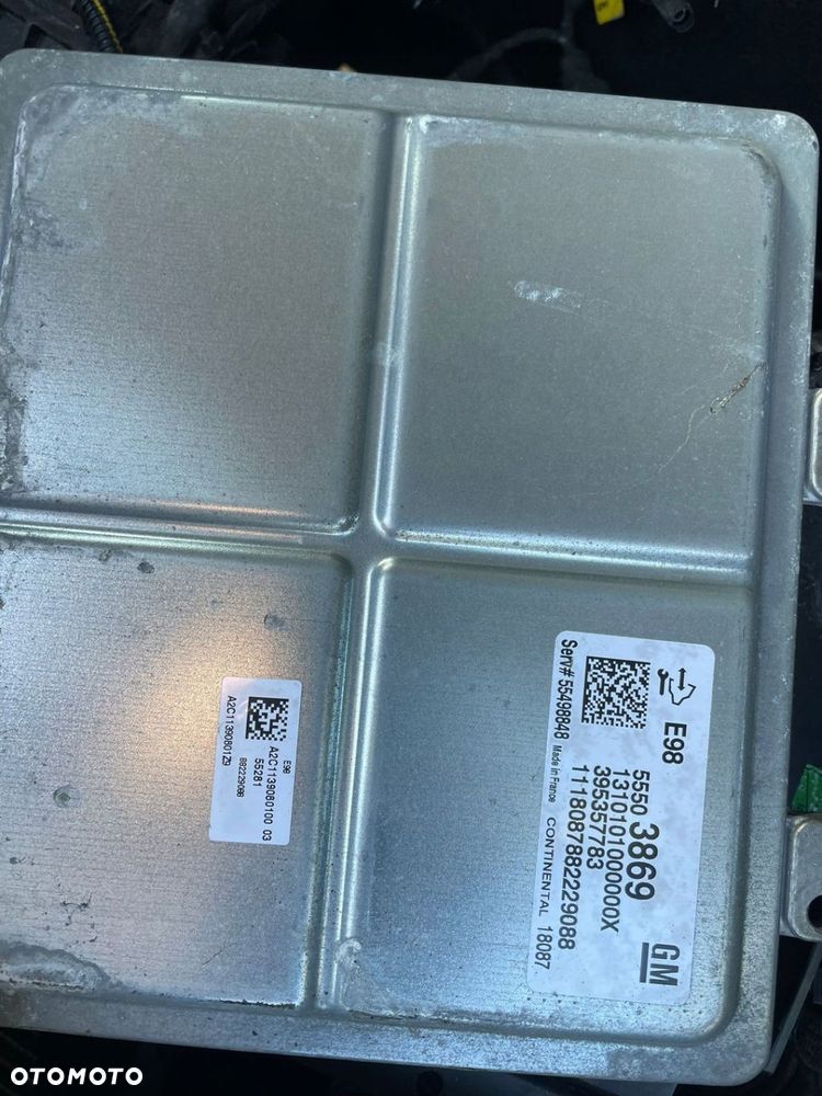 Opel Astra K Komputer Sterownik silnika 55503869 - 2