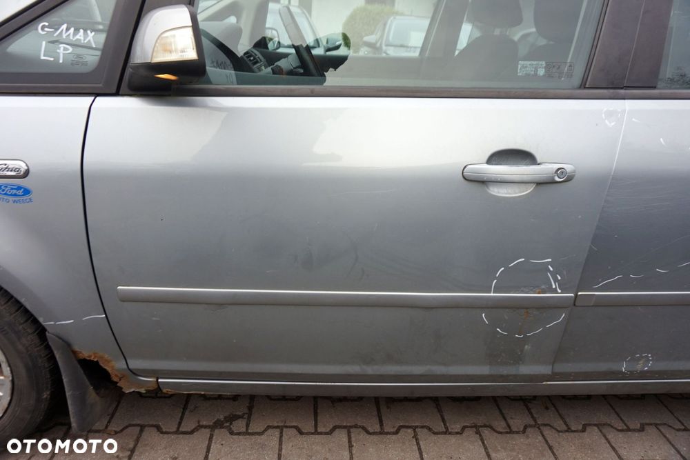 DRZWI PRZEDNIE LEWE FOCUS C-MAX D1  SZARY FORD 2003-2007 - 3