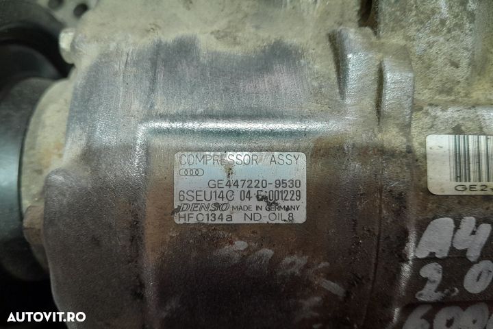 Compresor AC 6SEU14C / GE447220-9530 / HFC134A 6SEU14C / GE447220-953 - 5