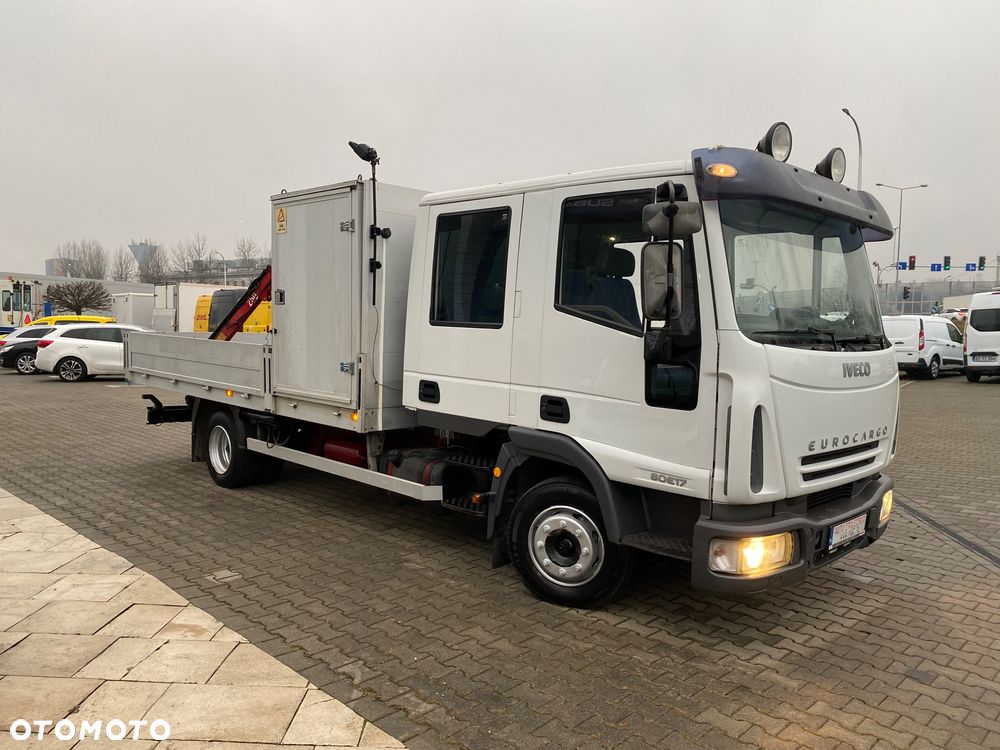 Iveco Eurocargo ML 80 E17 / DOKA / HDS  SKRZYNIA / BRYGADÓWKA / BDB STAN! - 2