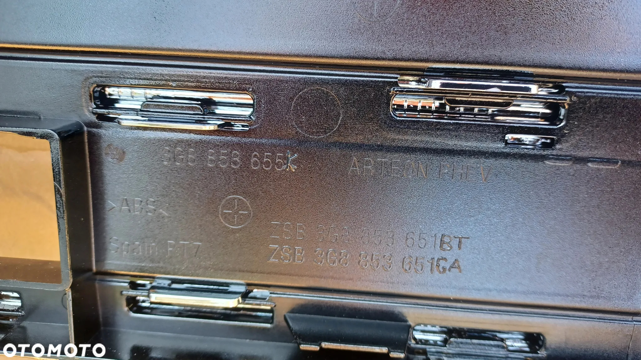 VW ARTEON GRILL R-LINE NOWY ORYGINAŁ 3G8853655 - 3