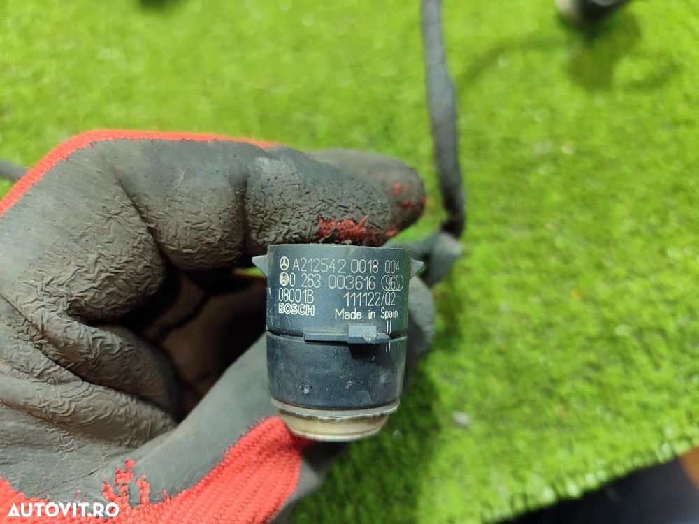 SENZORI PARCARE FATA + INSTALATIE MERCEDES BENZ C250 W204 C-Class 2011 2.1 DIESEL (Sedan) COD OEM A0001534524 / A2125420118 / 0263003616 / 2007-2015 - 7