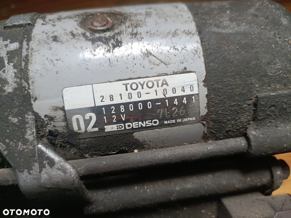 TOYOTA COROLLA E10 92-97 1,3 B rozrusznik 28100-10040 * - 4