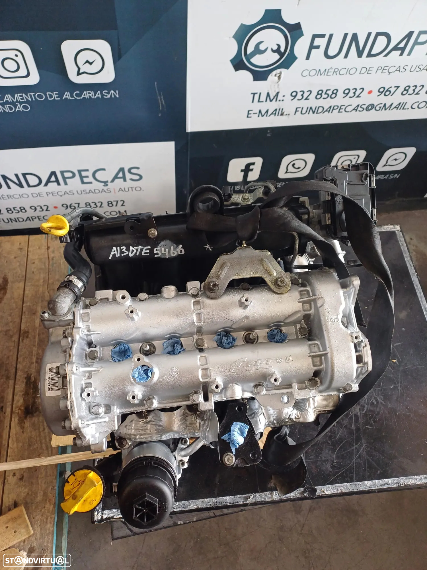 Motor Opel/Fiat Recondicionado 1.3 Multijet 95Cv Ref: A13DTE - 4