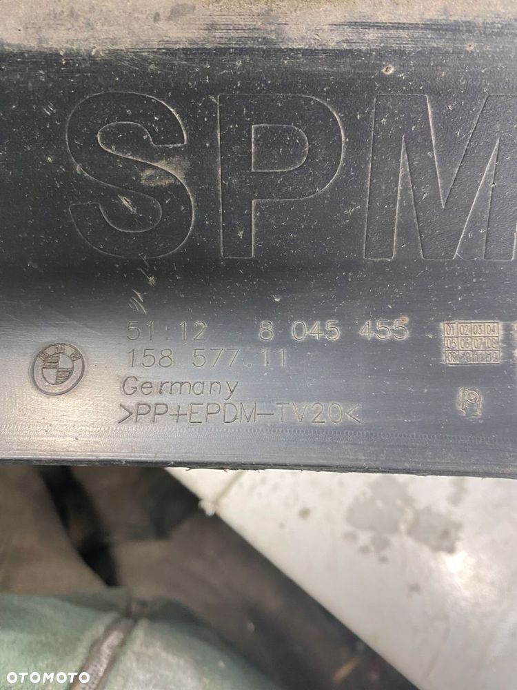 dyfuzor dokładka tył bmw 1 e82 e88 m pakiet 8045455 - 7