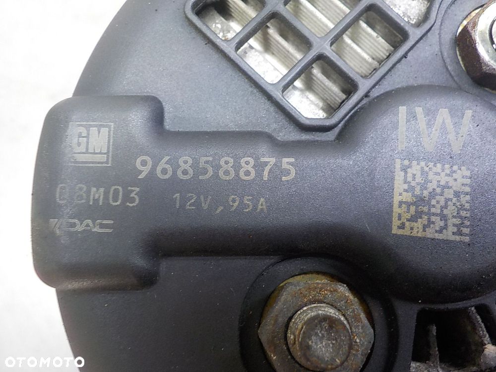 ALTERNATOR CHEVROLET AVEO 96858875 - 4