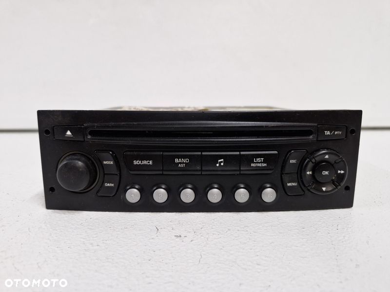 citroen c4 i 1 radio fabryczne cd 9659138977 blaupunkt - 1