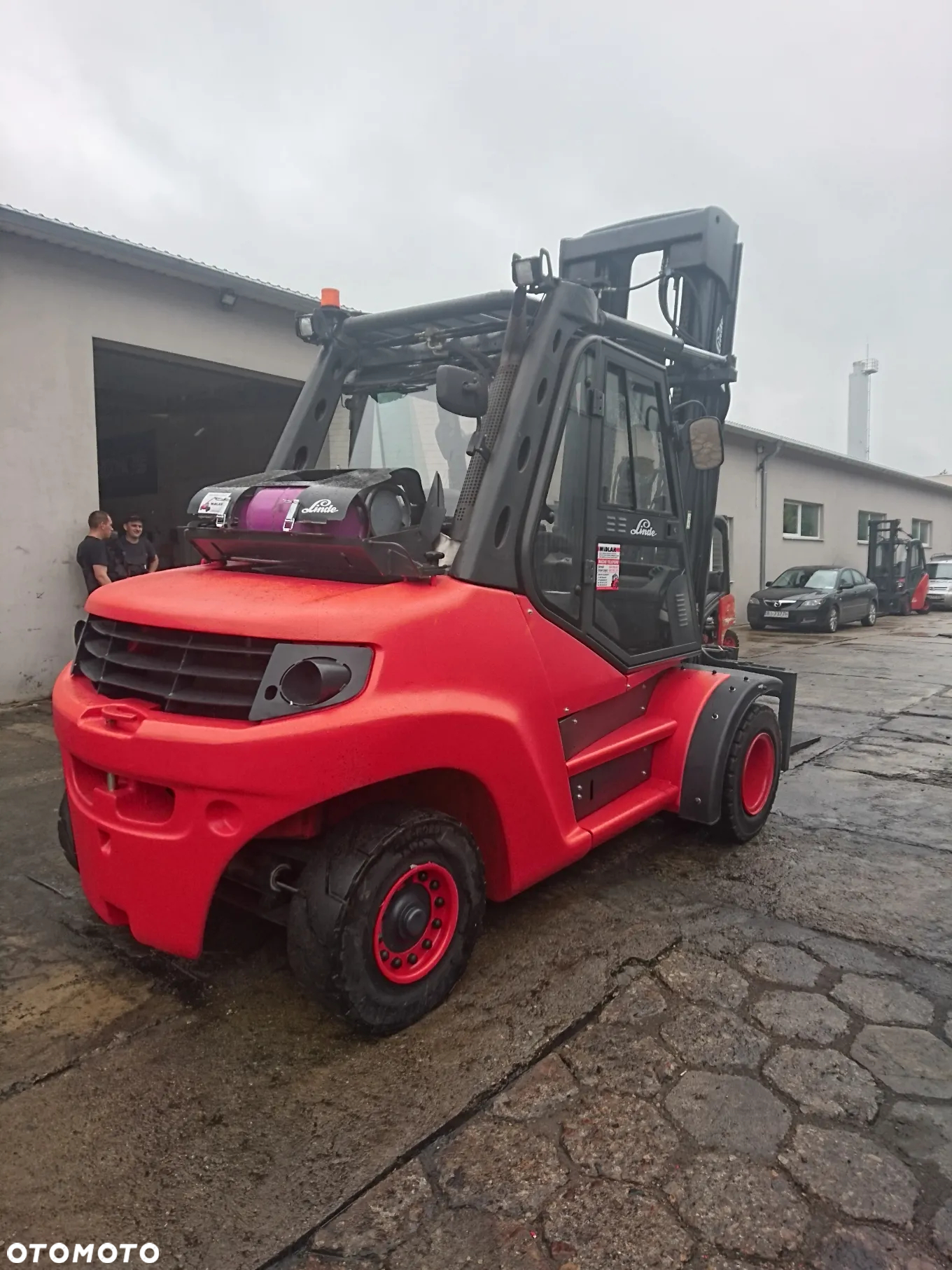 Linde [2010] WÓZEK WIDŁOWY LINDE H80T-900 gaz 8ton - 2
