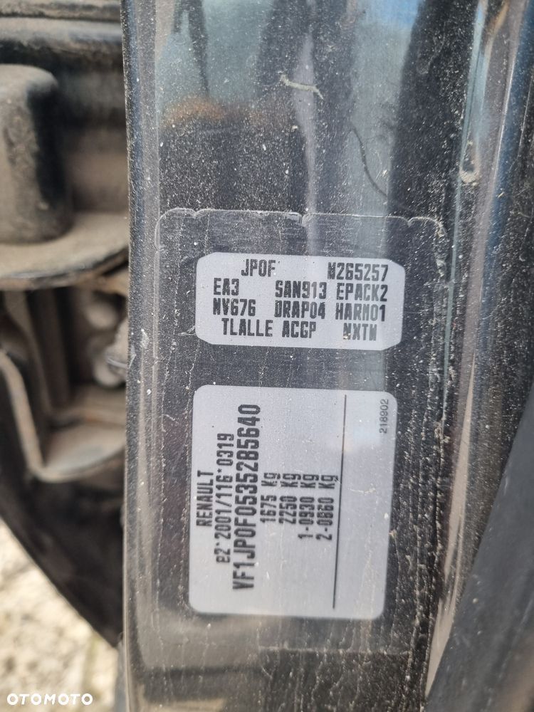 Renault Modus 2005r 1.5 dci lakier NV676 na części - 7
