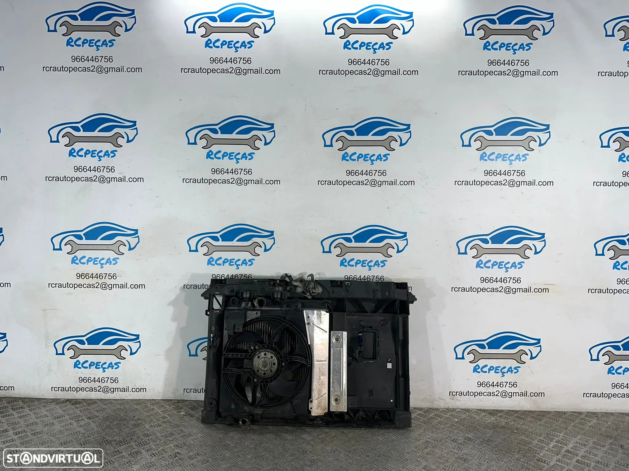 .Frente Fibra Radiadores Termoventilador Peugeot 207 1.4i 2006 - 2009 - 5