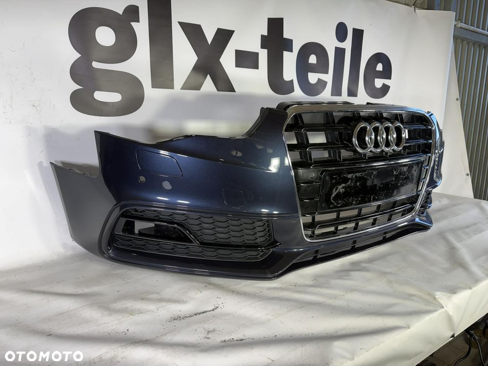 Audi A5 8T Lift S line Zderzak Przód Przedni PDC Sprysk 11-16 LX5R 8T0807437AM - 4