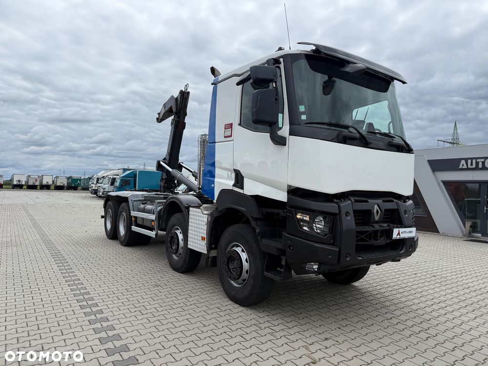 Renault K480 / HAKOWIEC / 8X4 / SYPIALNA KABINA / SILNIK 13L / Z FRANCJI / STAN BDB / / / - 3