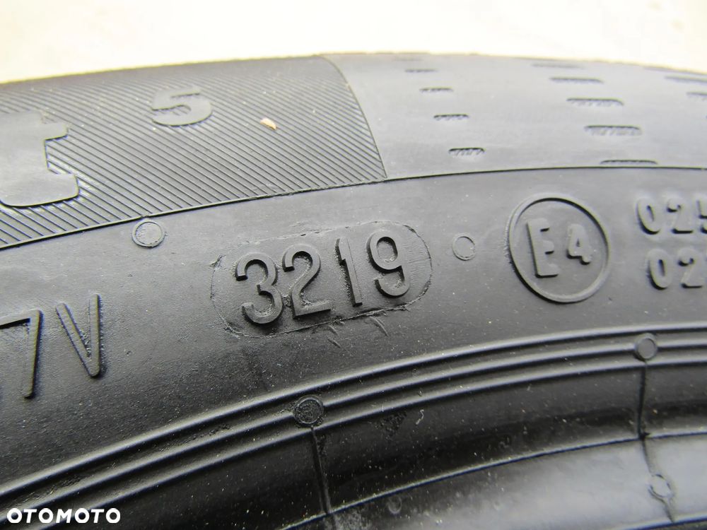 1x Opona Opona 185/55 15 86H XL Continental / Letnia 7,5 mm - 9