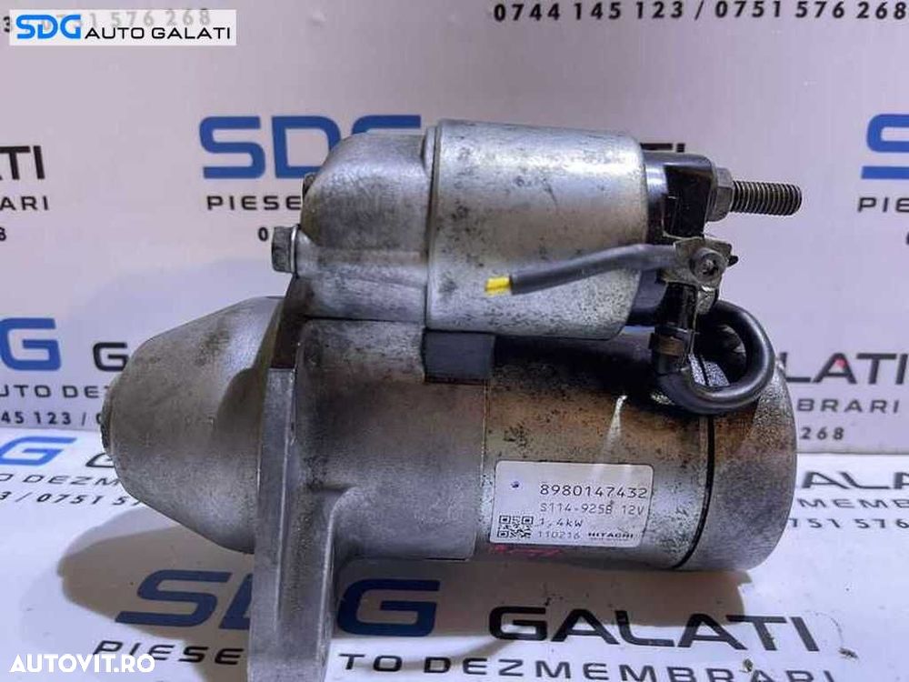 Electromotor cu 13 Dinti Opel Astra J 1.7 CDTI 2009 - 2015 Cod 8980147432 [B3302] - 2