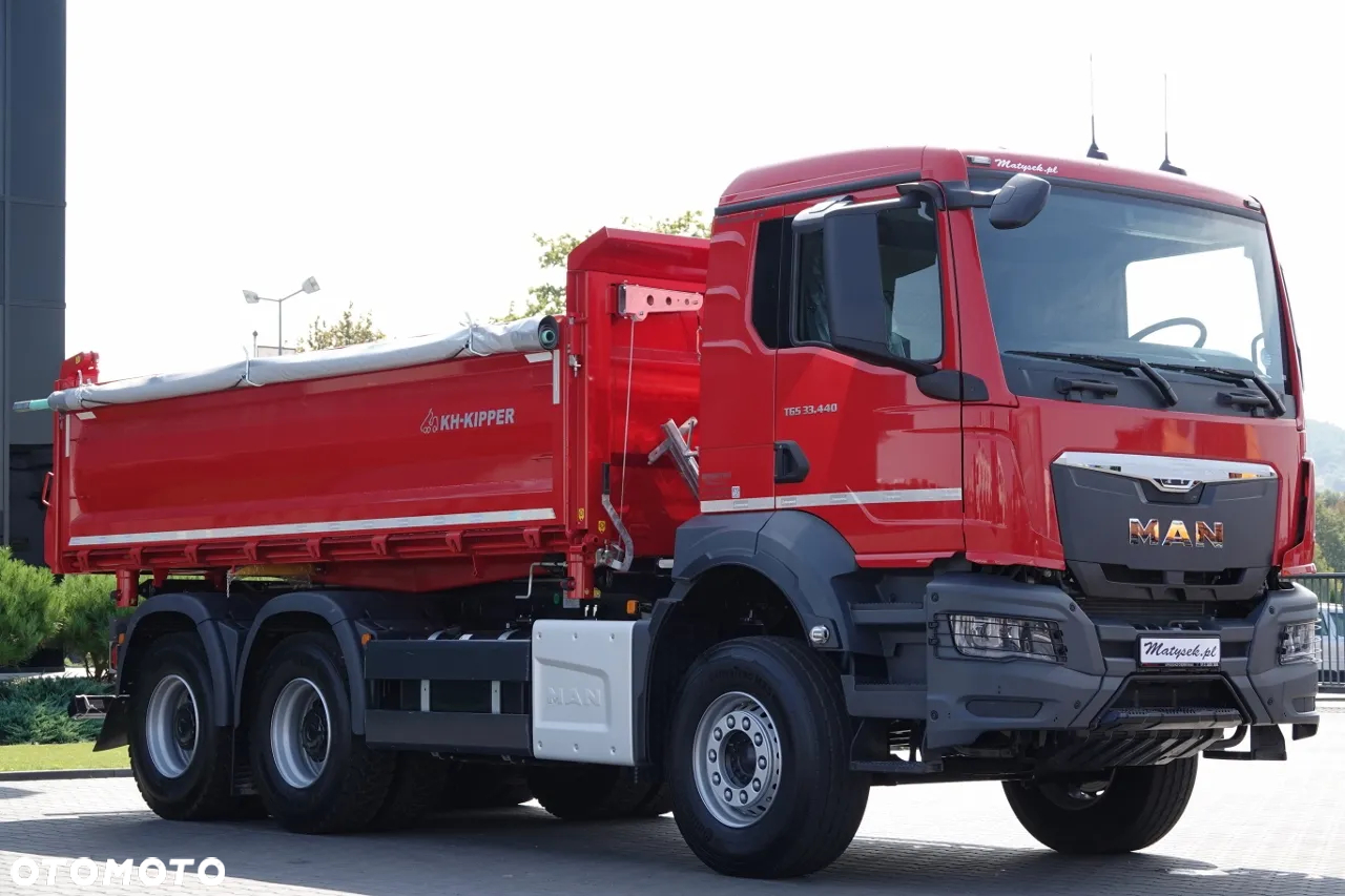 MAN TGS 33.440 / 6X4 / WYMIEŃ SWÓJ STARY NA NOWY / WYWROTKA 3 STRONNA / HYDROBURTA / BORDMATIC / KH-KIPPER / FABRYCZNIE NOWY / DOSTĘPNY OD RĘKI - 12