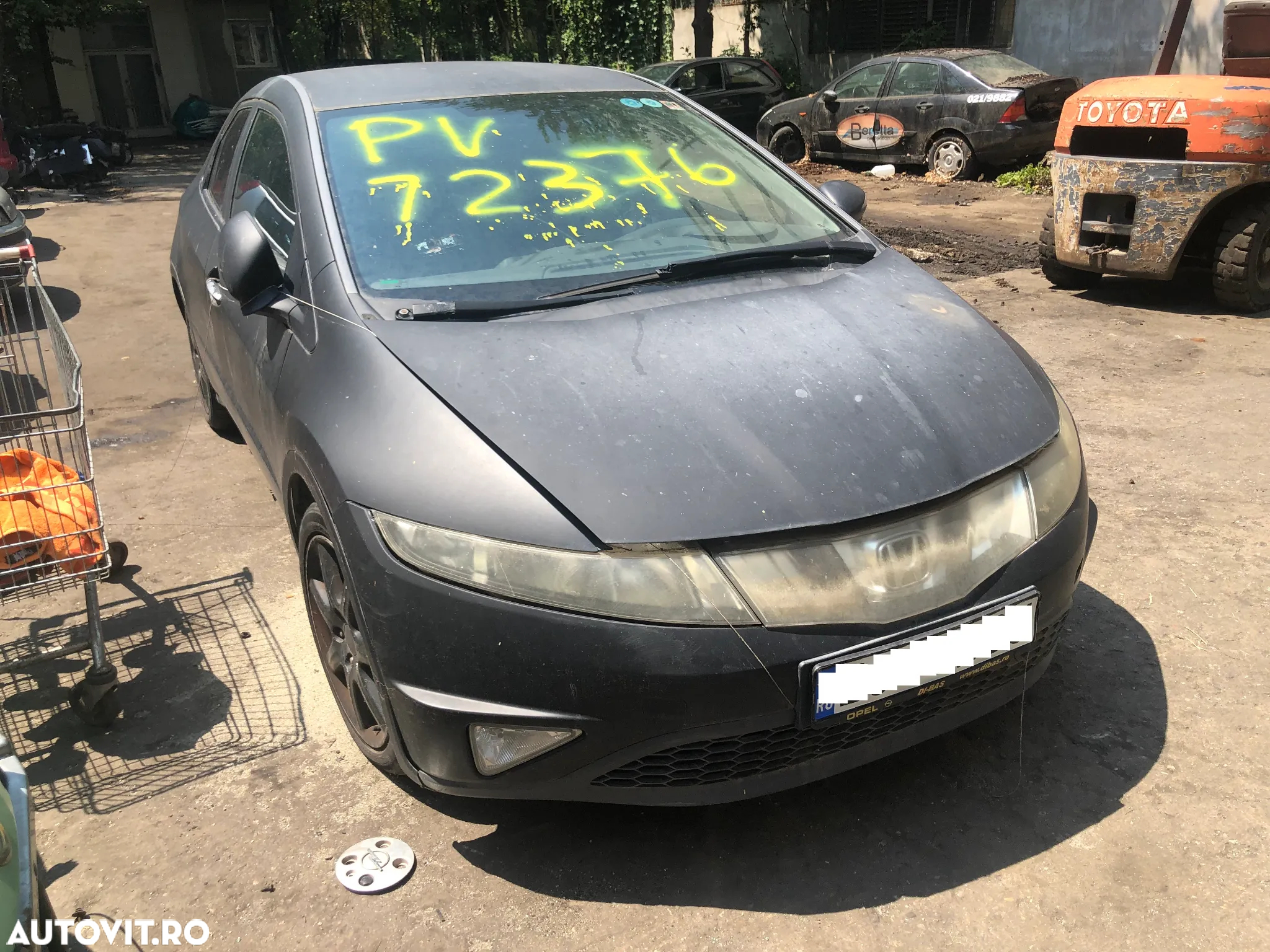 Dezmembrez Honda Civic 2007 1.8 benzina negru - 6