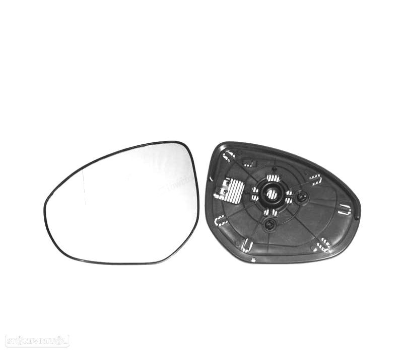VIDRO ESPELHO BASE ESQUERDA MAZDA 6 08-13 - 1