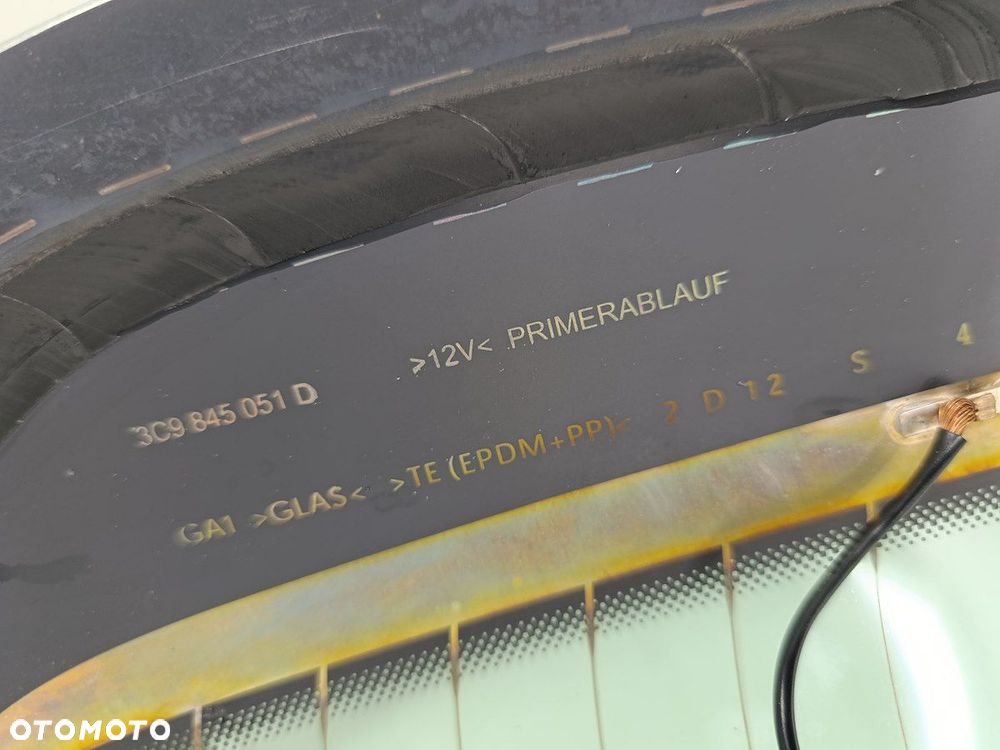 SZYBA KLAPY BAGAZNIKA VW PASSAT B6 3C9845051D KOMBI - 8