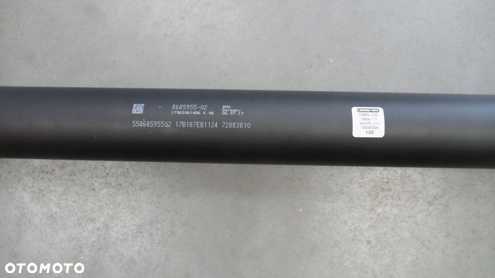 bmw 5 g30 g31 wał napędowy 8685955 - 3