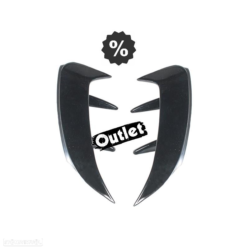 C012522C1 FRISOS TRASEIROS MERCEDES W177 18- BERLINA LOOK AMG PRETO BRILHANTE - 5