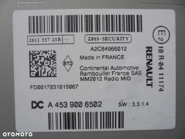 Nawigacja do Smart Forfour W 453 - 5