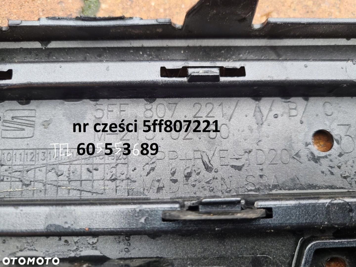 seat cupra formentor 5ff zderzak przód SUPER OKAZJA 5ff807221 - 4