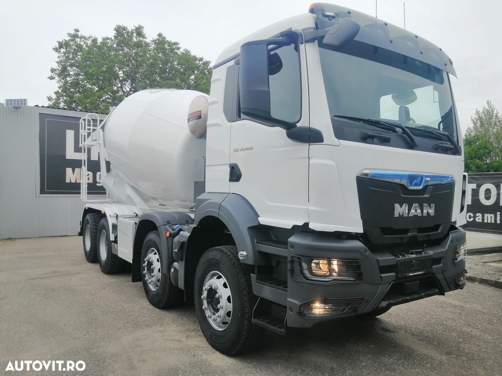 MAN TGS 35.440 8X4 Betoniera/Beton Mixer 10m3, NOU/NEW Truck, TOP !!! - 4