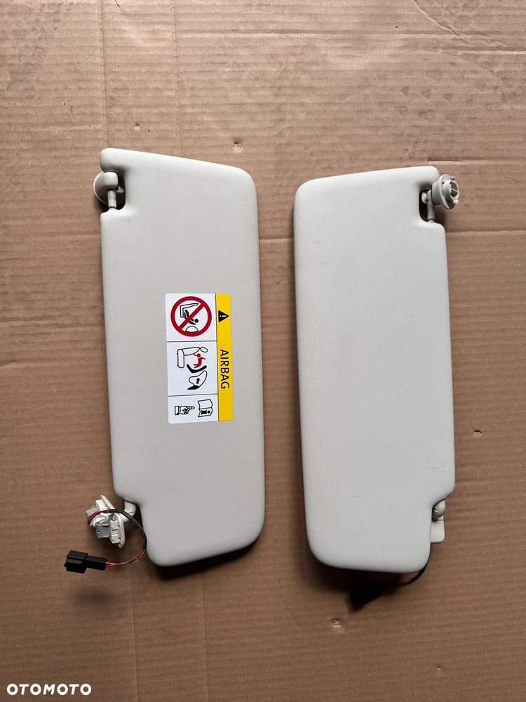 Osłona przeciwsłoneczna, słonecznik prawy lewy  VW Passat B8 3G0807552M 3G0807551D - 4