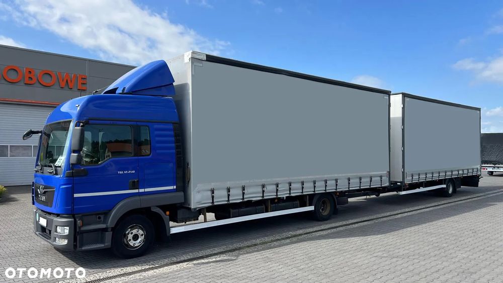 MAN TGL 12.250 XL EURO 6 FIRANKA PLANDEKA PRZESTRZENNY PRZEJAZDOWY - 2