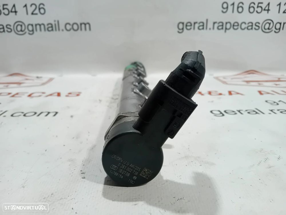 Régua Injetora BMW Serie 1 E81 118d 143cv N47D20 0445214182 780912701 Original - 4
