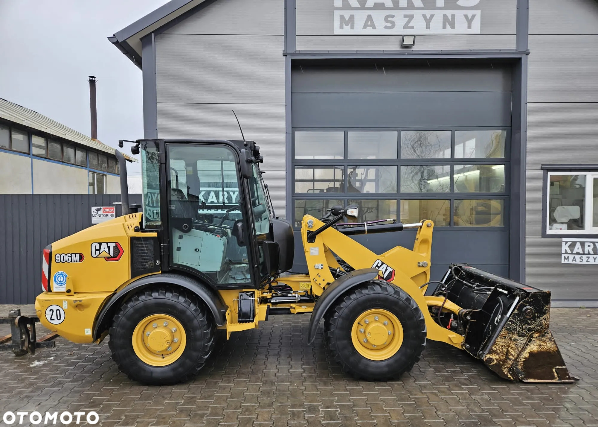 Caterpillar ŁADOWARKA KOŁOWA CAT CATERPILLAR 906 906M 907 908 2021R PŁUG ŚNIEŻNY - 23