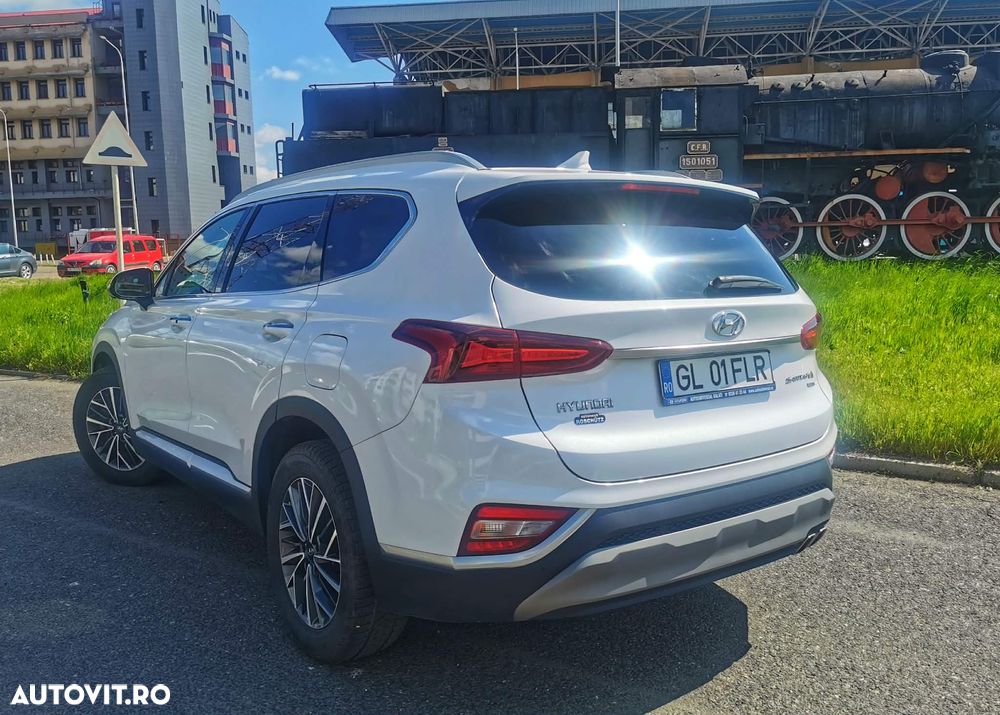 Hyundai Santa Fe blue 2.2 CRDI 4WD Automatik 7-Sitzer Premium - 2