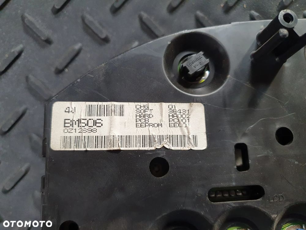 NISSAN ALMERA N16 BENZYNA LICZNIK ZEGARY PRĘDKOŚCIOMIERZ BM506 - 3