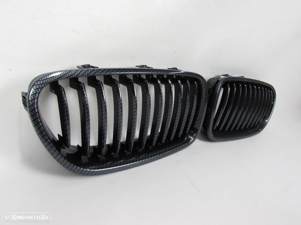 Grelhas Em ABS Frente Novo BMW 5 (F10)/BMW 5 Touring (F11) 1225440 - 2