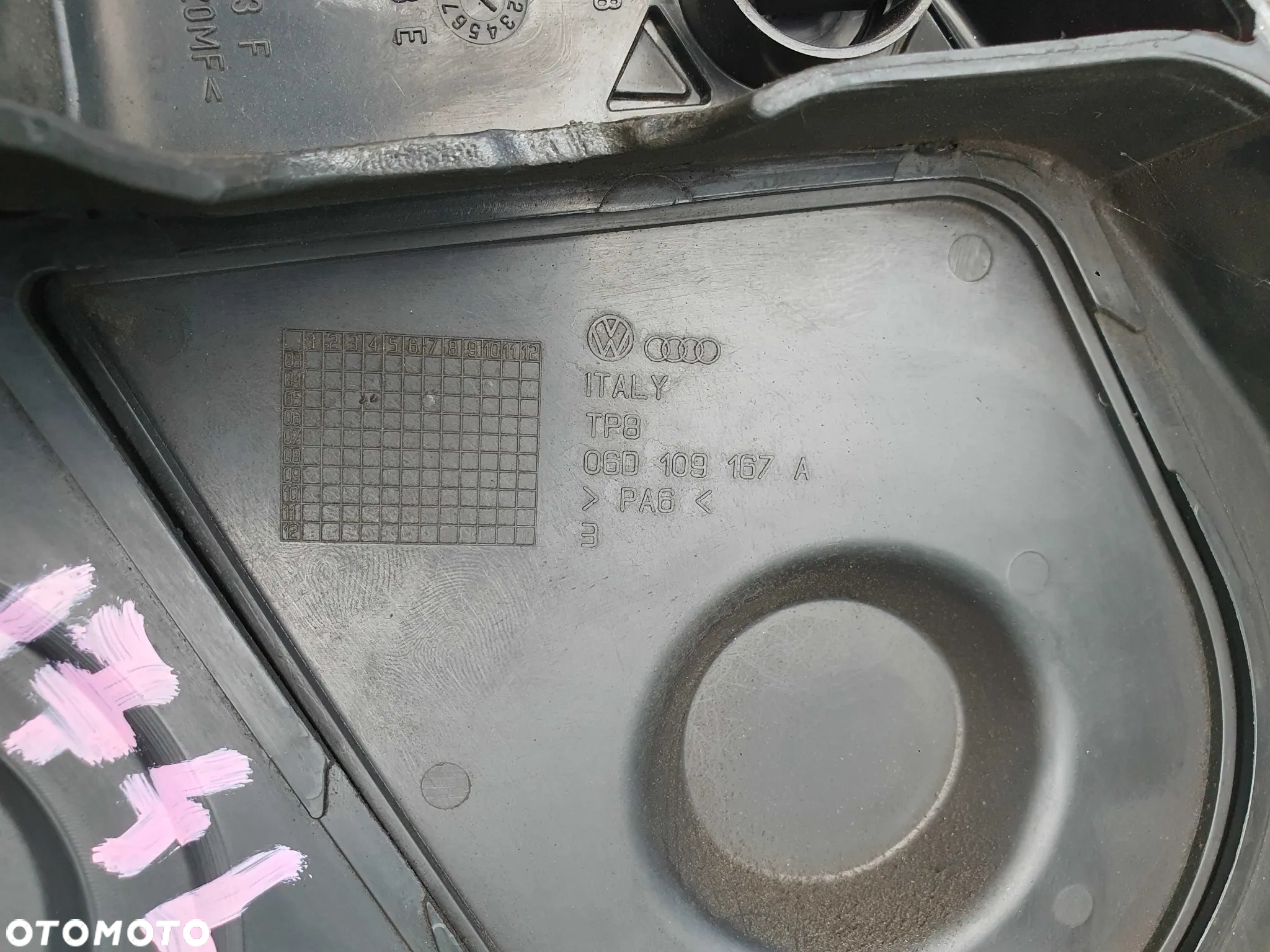 Oslona 06D109123 E F 06D109167A Obudowa Rozrzadu Pokrywa 2.0 TFSI Audi A4 B7 A6 VW Skoda Seat - 15