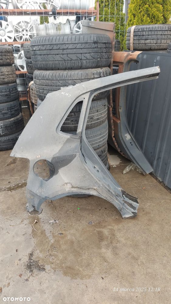 vw polo 08- 6r0 poszycie tył prawe