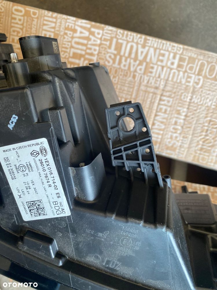 RENAULT CAPTUR 2 II LIFT FL 2024r symbioz Kompletna LAMPA PRZEDNIA PRAWA REFLEKTOR PRAWY PRZÓD FULL LED  LEDOWY  EUROPA FULLLED 260107674R R Wwa - 6