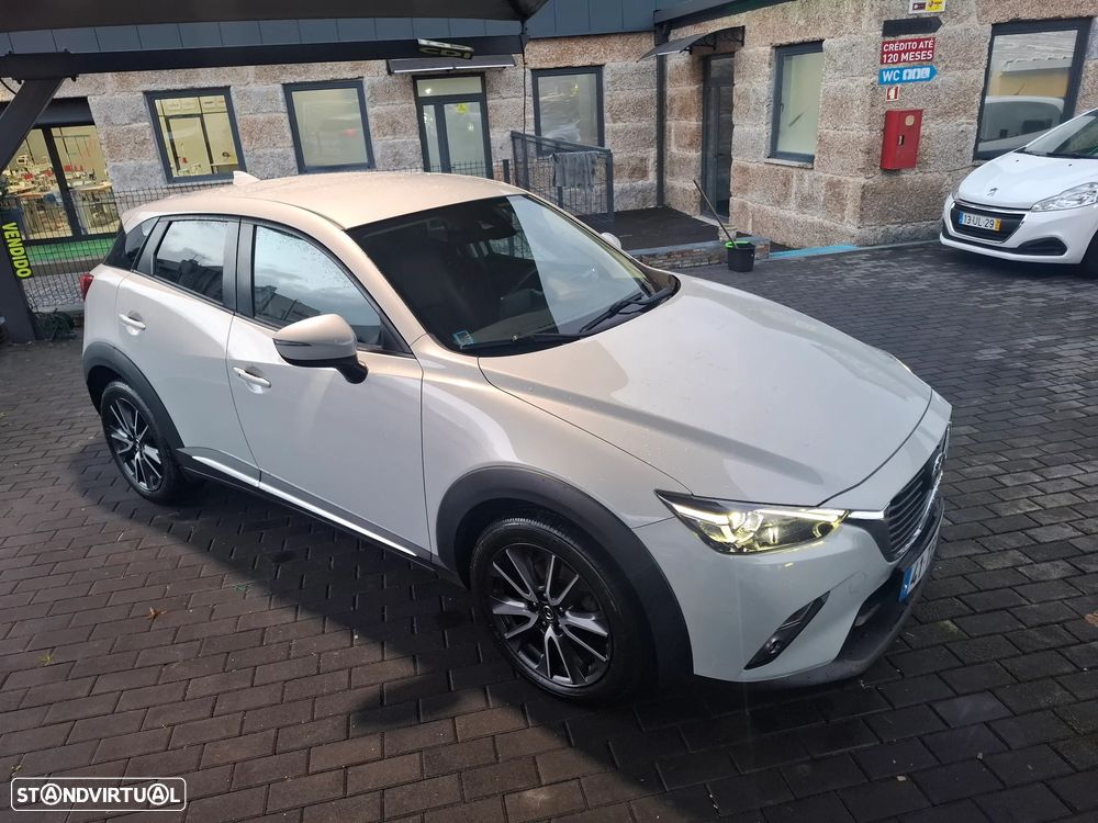 Mazda CX-3 1.5 Sky.Excellence HT Leather White Navi - 2